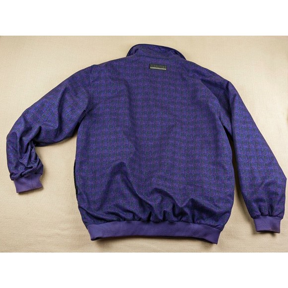 VTG 90's Forrester's OR USA Men's M Gore Tex Windbreaker Jacket Purple Lined - Picture 7 of 12